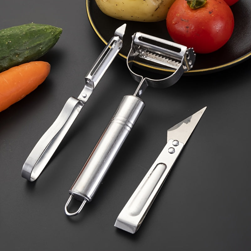 Multifunctional Vegetable Cutter  Fruit Peeler - Kitchen Grater  Shredder Tools - ZOOMNSTORE