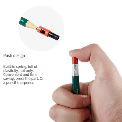 2.0 mm Mechanical Pencils Set 2B Automatic Student Pencils with Sharpener Color Pencil Leads School Pens Kawaii Cute Stationery - ZOOMNSTORE
