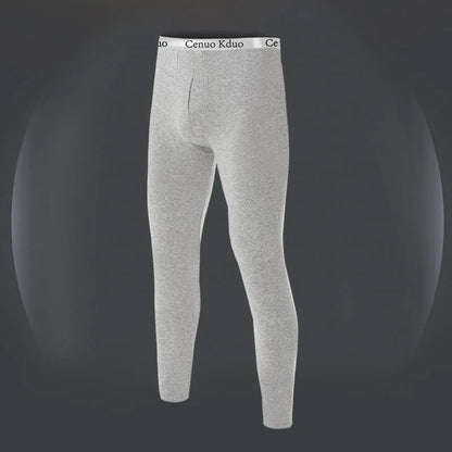 2024 New Men's Tight Sports Pants Slim Pants Autumn And Winter Thermal Pants Plush High Stretch Quick Drying Compression Pants - ZOOMNSTORE