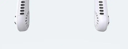 2025 Long endur New Mini Neck Mounted Fan Portable Bladeless Neck Rechargeable Air Cooler 3 Speed Mini Summer Sports Fan Outdoor - ZOOMNSTORE