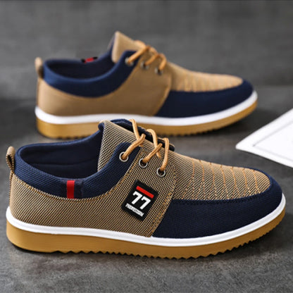 2025 New Fashionable Trendy Men's Shoes Casual Sports Shoes Comfortable and Versatile Knitted - ZOOMNSTORE