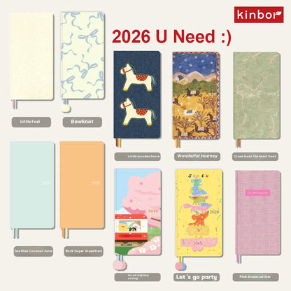 2026 Weekly Planner - Pocket Size Notebook | Week Plan Notepad & Daily Writing Book - ZOOMNSTORE