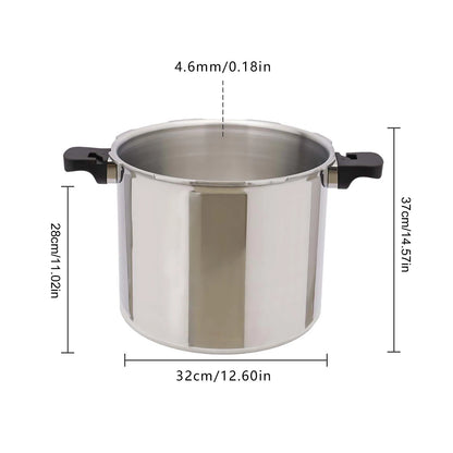 23 Quart Pressure Canner  Cooker - Extra-Large with Safety Valve  Pressure Gauge 13PSI - ZOOMNSTORE
