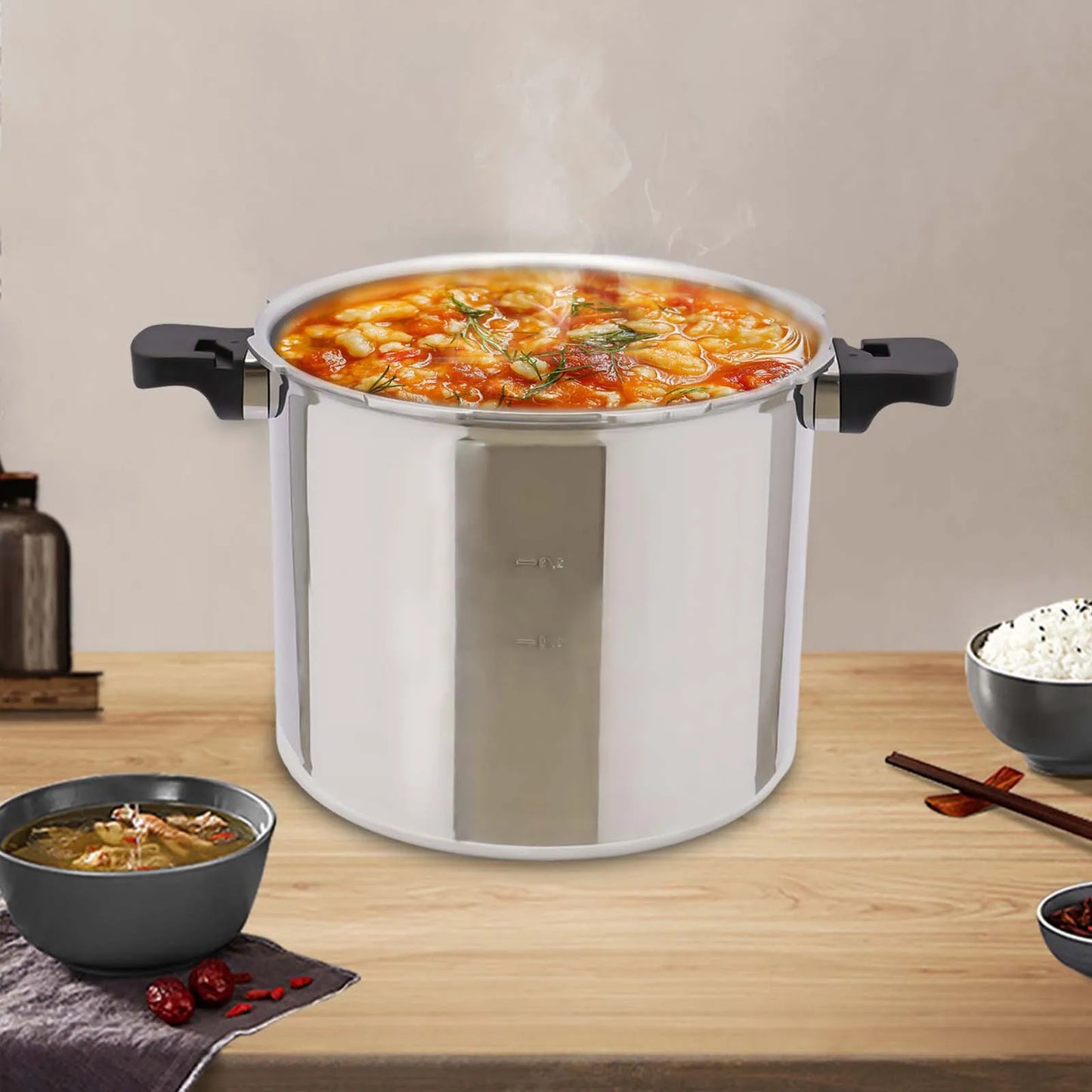 23 Quart Pressure Canner  Cooker - Extra-Large with Safety Valve  Pressure Gauge 13PSI - ZOOMNSTORE
