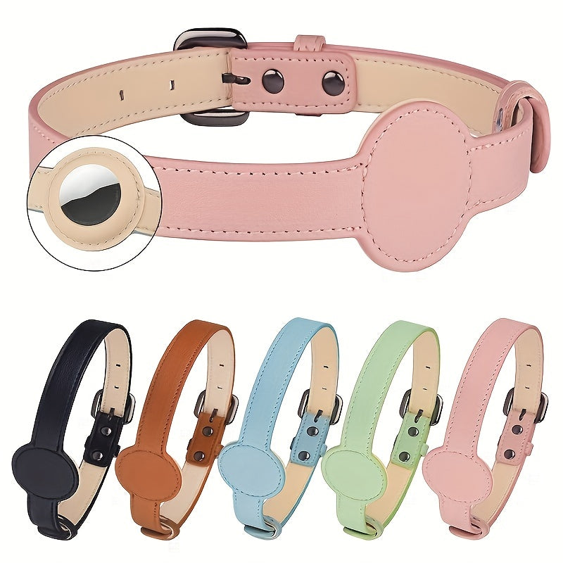 Airtag Dog Collar - Waterproof Anti-Lost Silicone Tracker for Pets - ZOOMNSTORE