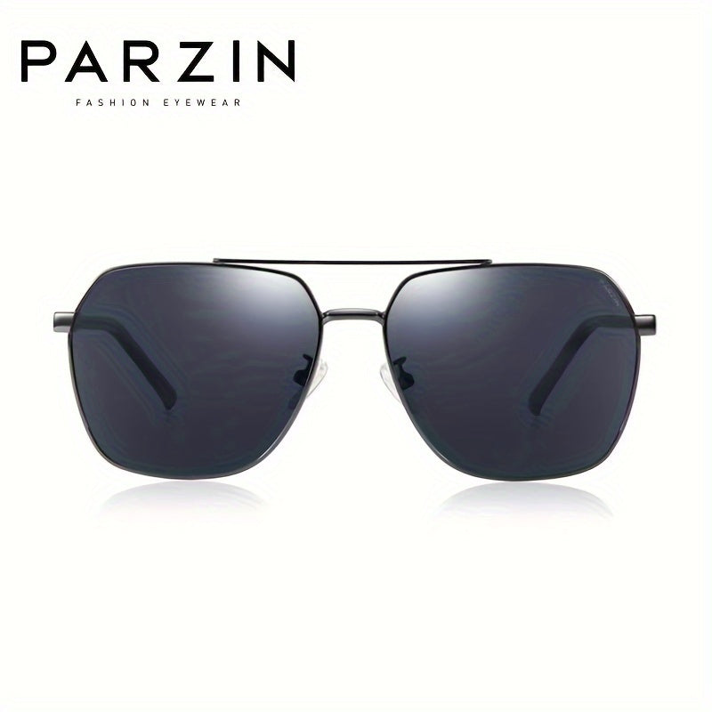 Mens Polarized Sunglasses - Full Rim Metal  Acetate Frame TAC Lens Casual Style for Fishing  Leisure Case Included - Model 6653 - ZOOMNSTORE