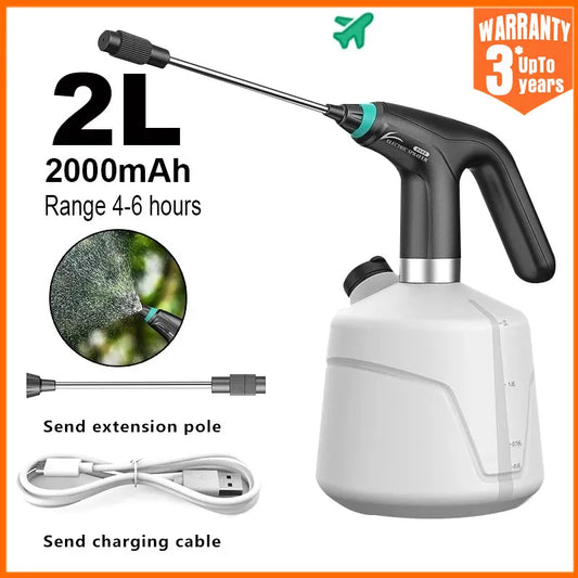 2L Electric Garden Sprayer - Pesticide  Watering Tool - ZOOMNSTORE