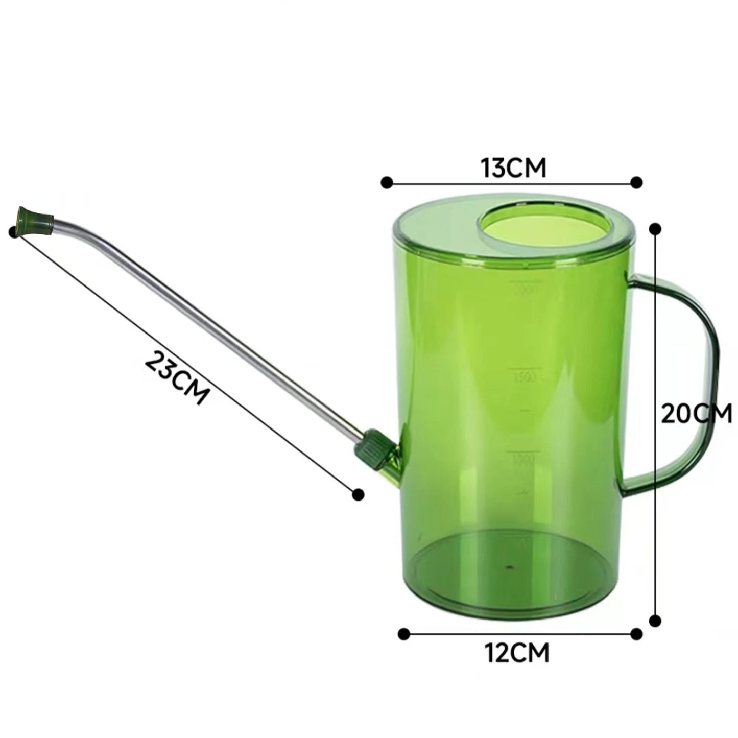 2L Watering Can – Long Spout Garden Pot for Indoor & Outdoor Plants - ZOOMNSTORE