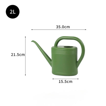 2L Watering Can Long Spout - Portable Plant Waterer with Sprinkler Head - ZOOMNSTORE