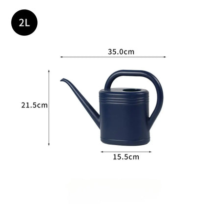 2L Watering Can Long Spout - Portable Plant Waterer with Sprinkler Head - ZOOMNSTORE