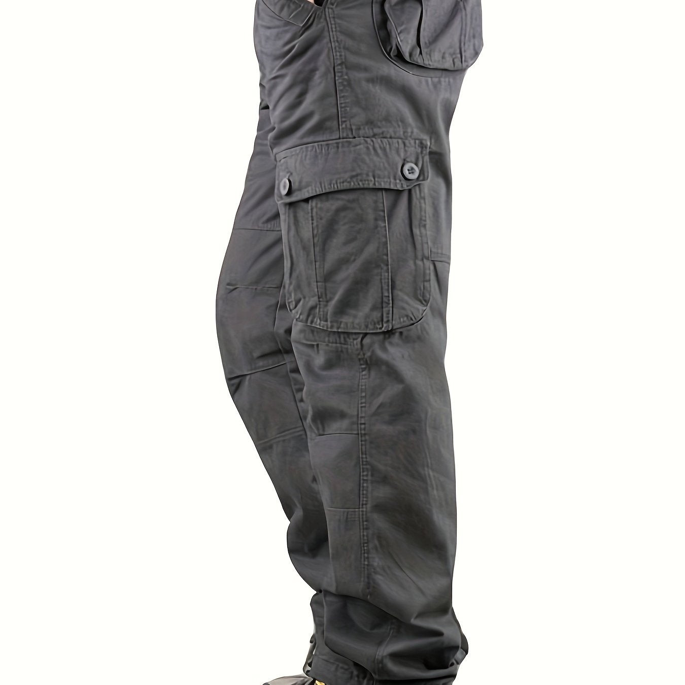 Mens Tactical Cargo Trousers - 100 Cotton Outdoor Work Pants - ZOOMNSTORE
