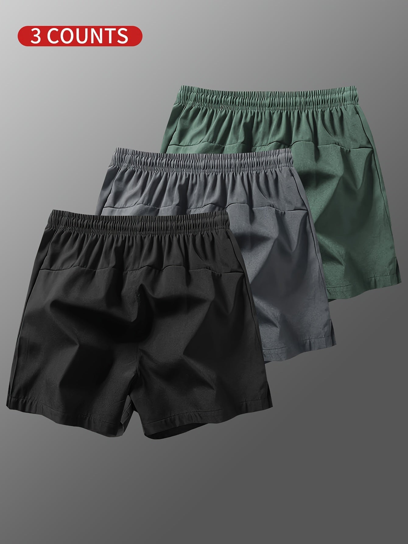 Mens Running Shorts with Slits - Fitness Training Pants with Drawstring  Zipper Pockets - ZOOMNSTORE