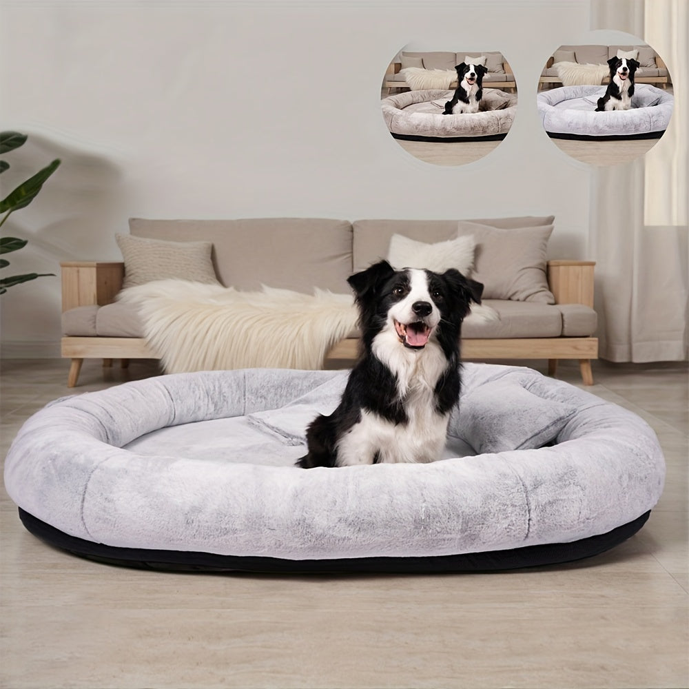 Human-Sized Dog Bed - Comfortable Pet Bed for Adults and Owners - ZOOMNSTORE