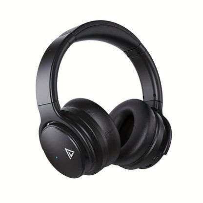 Lucurity Wireless Over-Ear Noise Cancelling Headphones - Deep Bass 20H Playtime Comfort Foam Crystal Clear Calls Black - ZOOMNSTORE