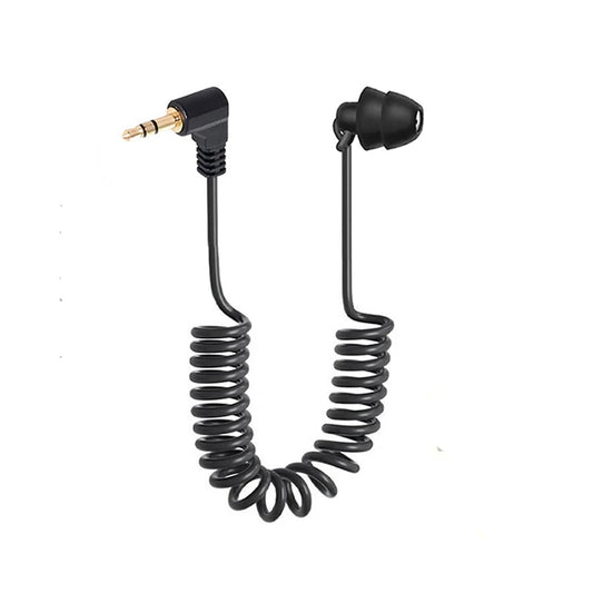 3.5mm Spring Earphones - Wired In-Ear Headphones With Heavy Bass & Extendable Cable - ZOOMNSTORE