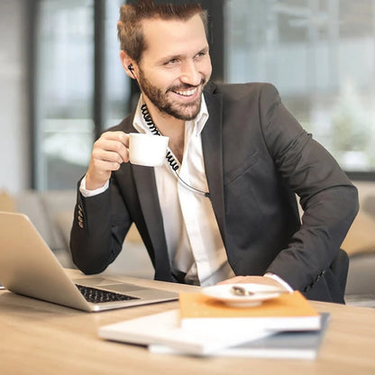 3.5mm Spring Earphones - Wired In-Ear Headphones With Heavy Bass & Extendable Cable - ZOOMNSTORE