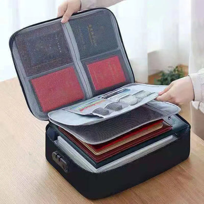 3-Layer Document Organizer - Briefcase Folder Holder for Men  Women - ZOOMNSTORE