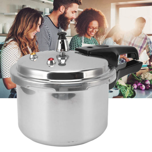 3L Aluminium Alloy Mini Pressure Cooker - 18cm for Gas Stove - ZOOMNSTORE