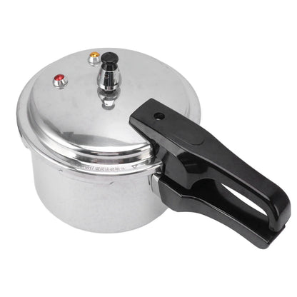3L Aluminium Alloy Mini Pressure Cooker - 18cm for Gas Stove - ZOOMNSTORE
