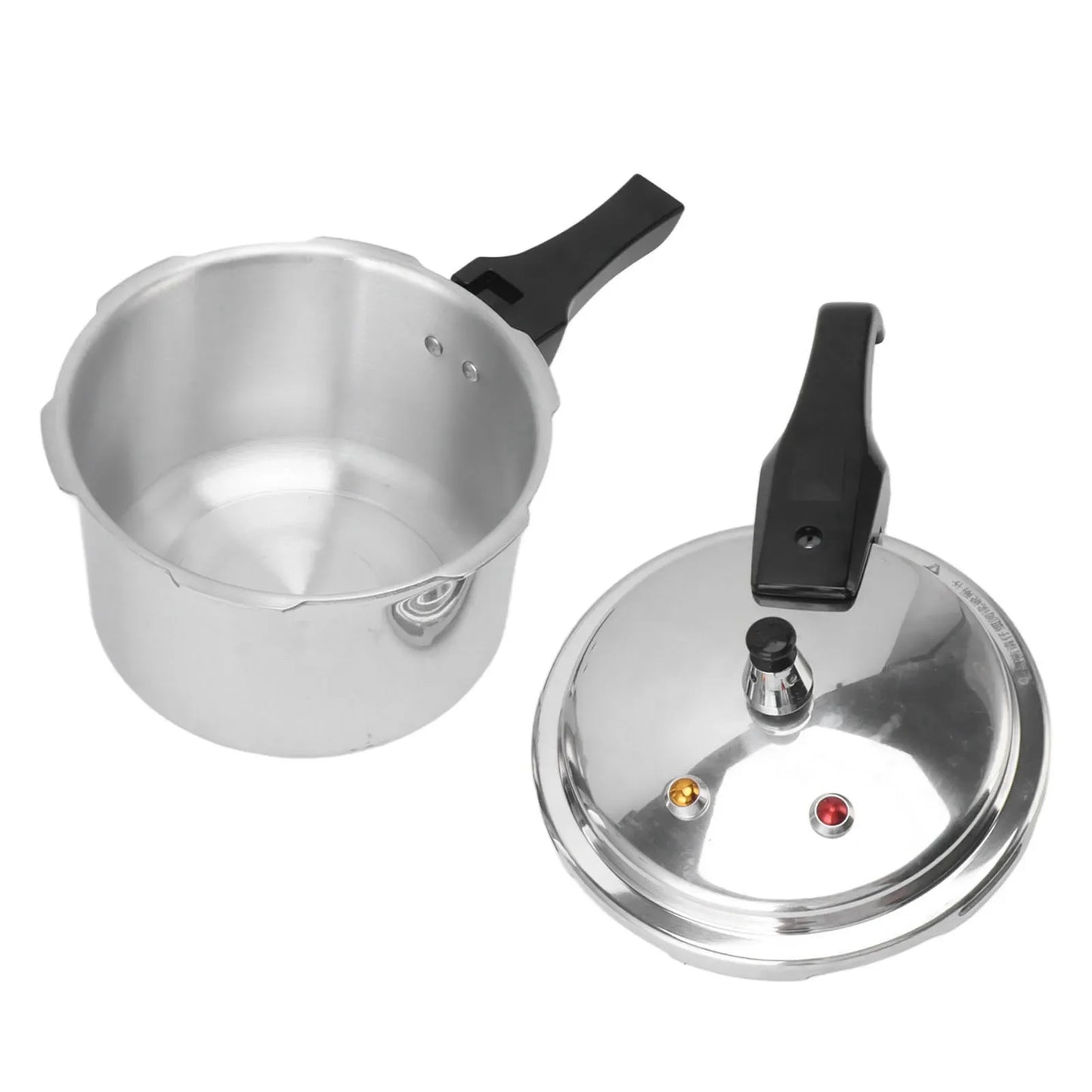 3L Aluminium Alloy Mini Pressure Cooker - 18cm for Gas Stove - ZOOMNSTORE