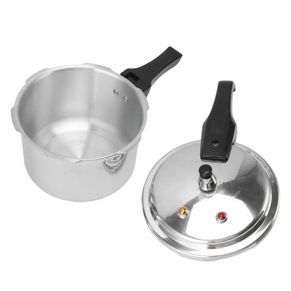3L Aluminium Alloy Mini Pressure Cooker - 18cm for Gas Stove - ZOOMNSTORE