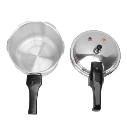 3L Aluminium Alloy Mini Pressure Cooker - 18cm for Gas Stove - ZOOMNSTORE