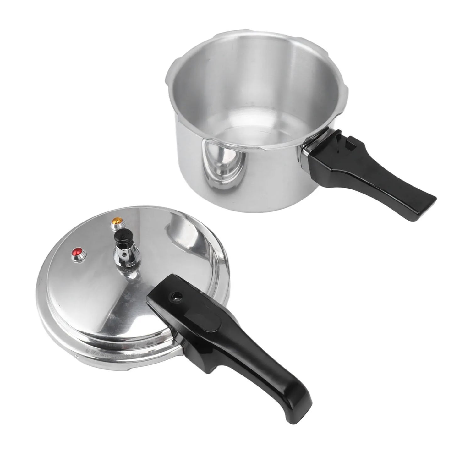 3L Aluminium Alloy Mini Pressure Cooker - 18cm for Gas Stove - ZOOMNSTORE