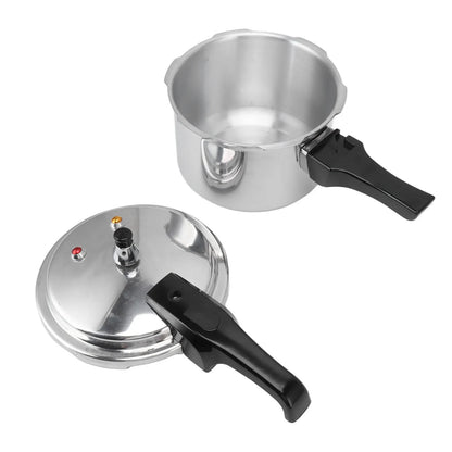 3L Aluminium Alloy Mini Pressure Cooker - 18cm for Gas Stove - ZOOMNSTORE