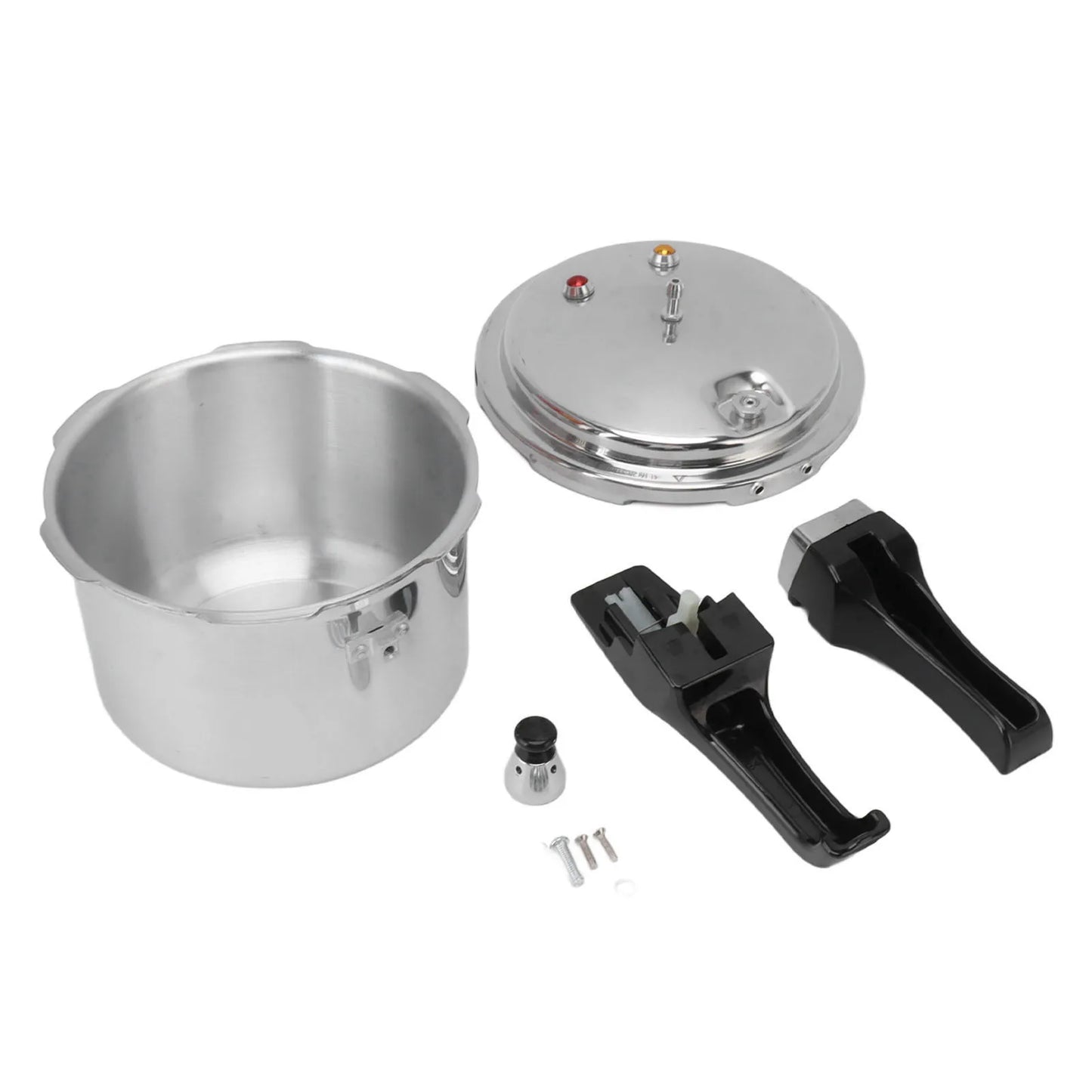 3L Aluminium Alloy Mini Pressure Cooker - 18cm for Gas Stove - ZOOMNSTORE