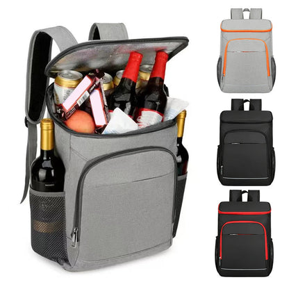 30L Insulated Cooler Backpack - Leakproof Lunch Bag for Camping Hiking Picnics Beach - ZOOMNSTORE