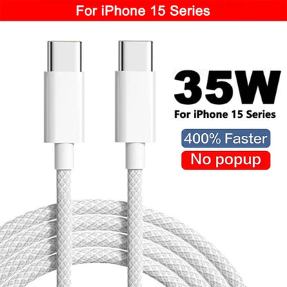 PD 30W USB Cable For Apple iPhone 15 14 13 12 11 Pro Max 7 8 Plus XS X XR Fast Charging USB C Cable Charge Date Wire Accessories - ZOOMNSTORE