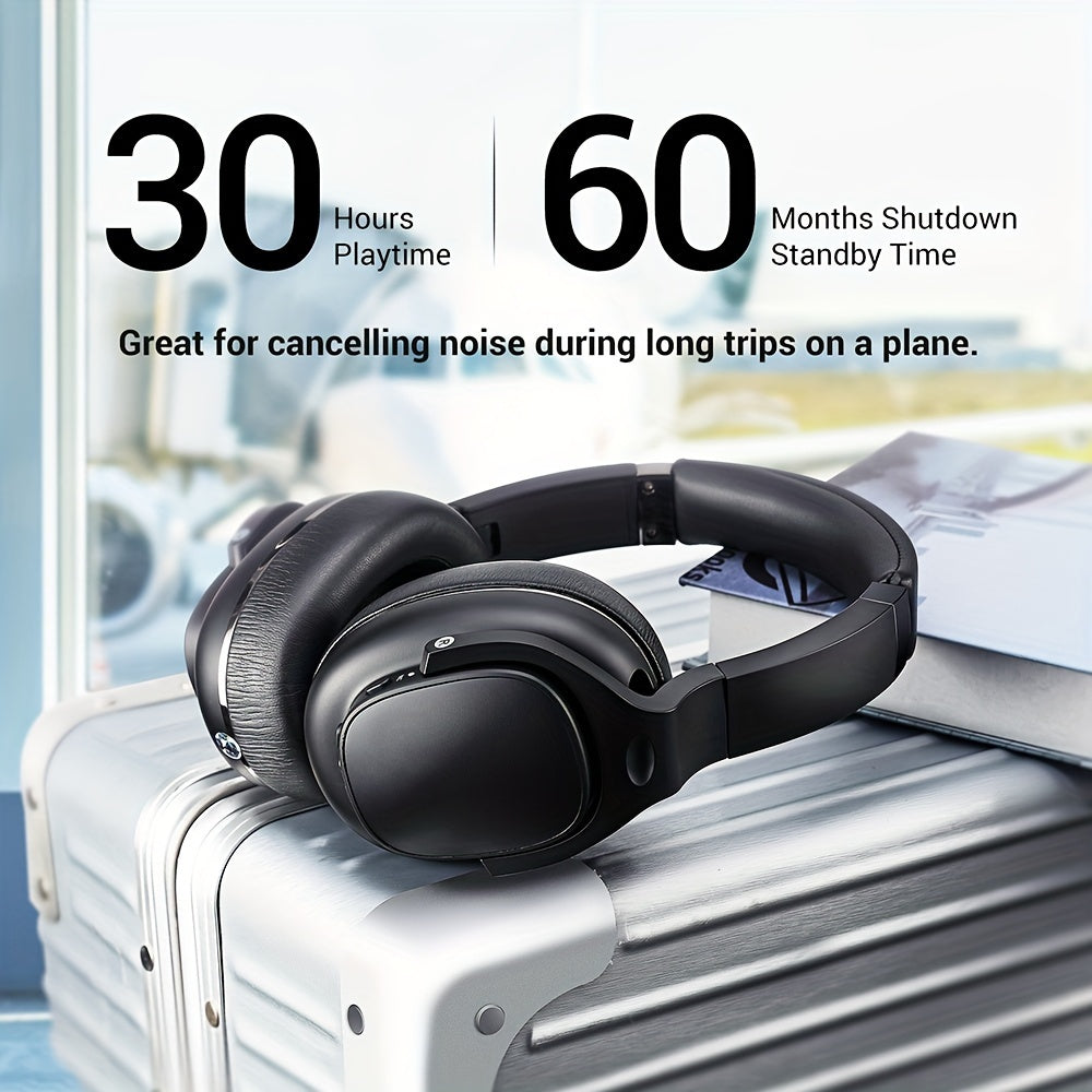 E9 Wireless Hybrid Noise-Canceling Earphones with Microphone - ZOOMNSTORE