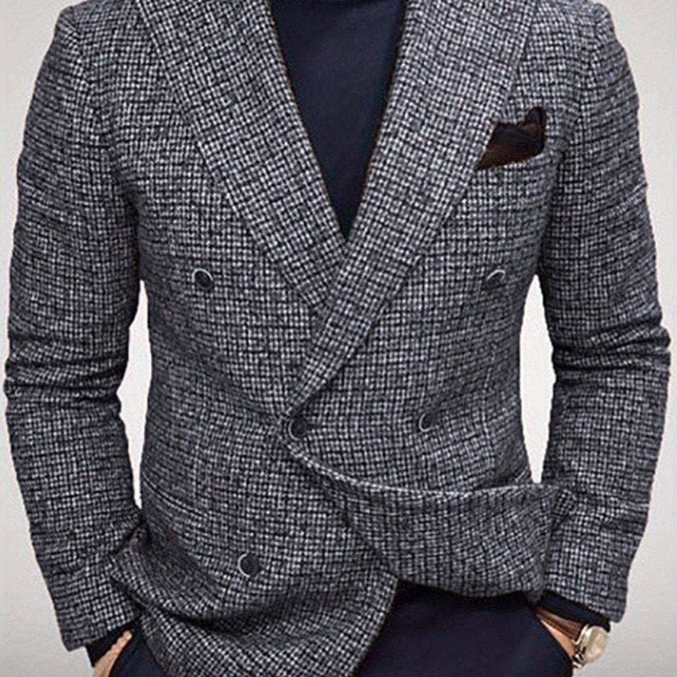 Mens Casual Suit Jacket - Stylish Gentleman Blazer - ZOOMNSTORE