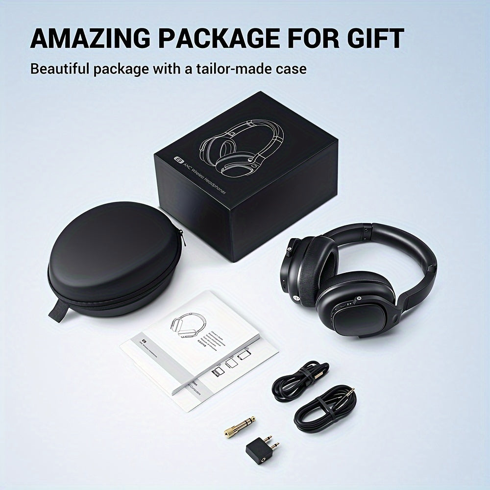 E9 Wireless Hybrid Noise-Canceling Earphones with Microphone - ZOOMNSTORE
