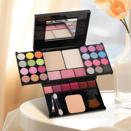 35 Color Pearl Eye Shadow Palette - Nude Makeup Set for Women - ZOOMNSTORE