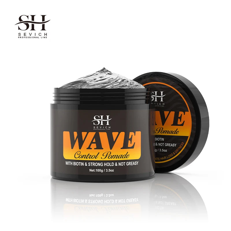 Curly Hair Cream Wave Kit - Oil-Based Pomade for 360 Waves and African Braids - ZOOMNSTORE