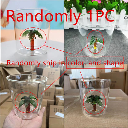 3D Animal Glass Cup - Borosilicate Transparent Drinking Glass for Coffee & Juice - ZOOMNSTORE
