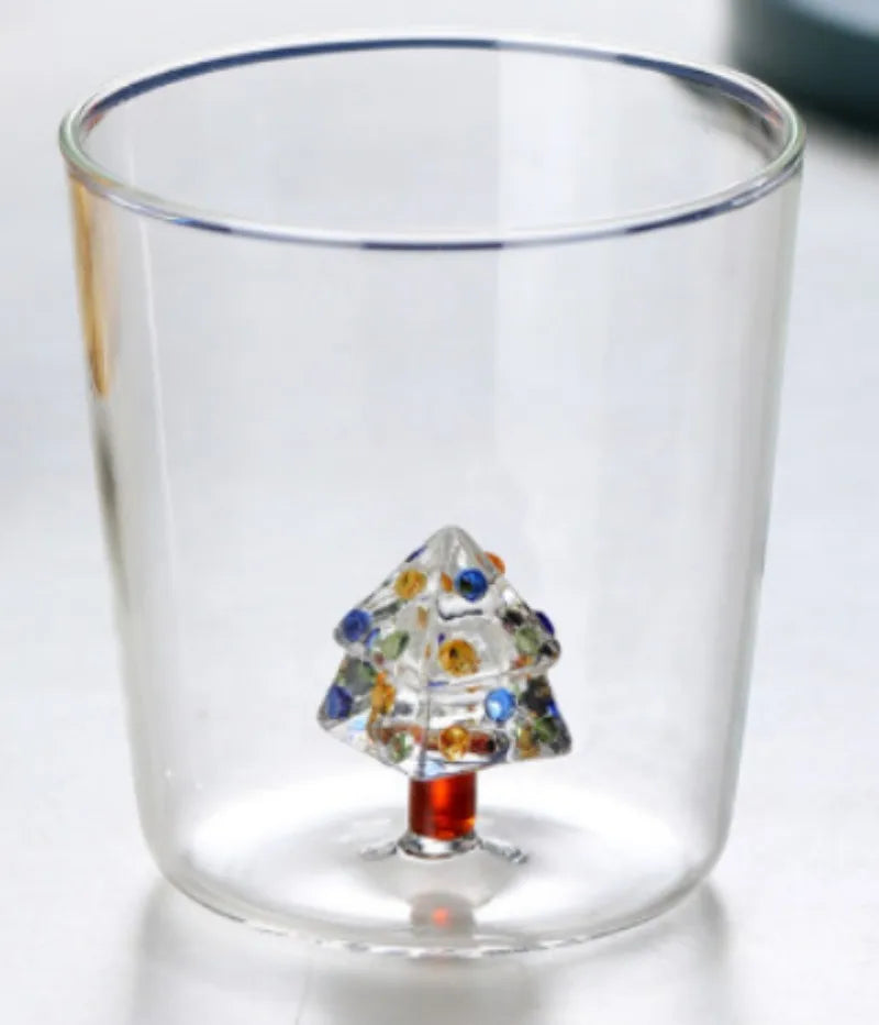 3D Animal Glass Cup - Borosilicate Transparent Drinking Glass for Coffee & Juice - ZOOMNSTORE