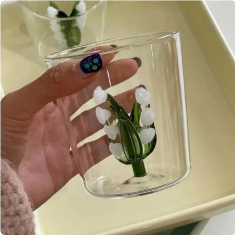 3D Animal Glass Cup - Borosilicate Transparent Drinking Glass for Coffee & Juice - ZOOMNSTORE