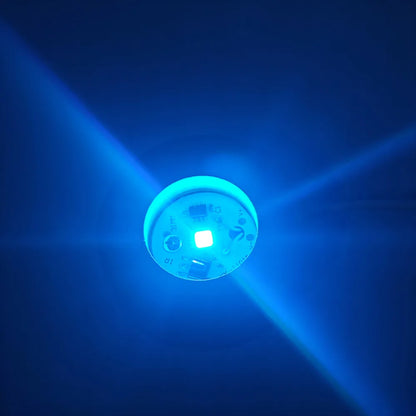 3D Crystal Ball Night Light – USB Powered Lamp With Remote Control & Wooden Base - ZOOMNSTORE