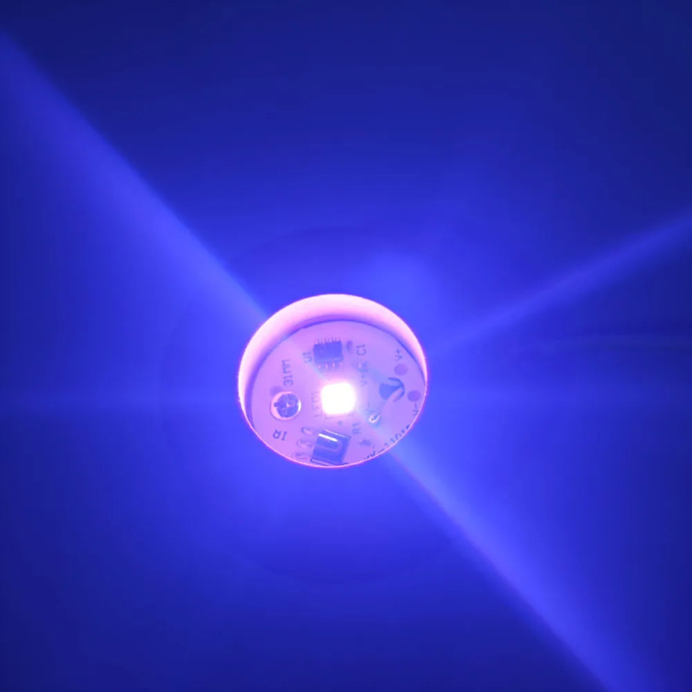 3D Crystal Ball Night Light – USB Powered Lamp With Remote Control & Wooden Base - ZOOMNSTORE