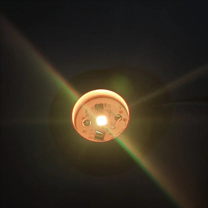 3D Crystal Ball Night Light – USB Powered Lamp With Remote Control & Wooden Base - ZOOMNSTORE