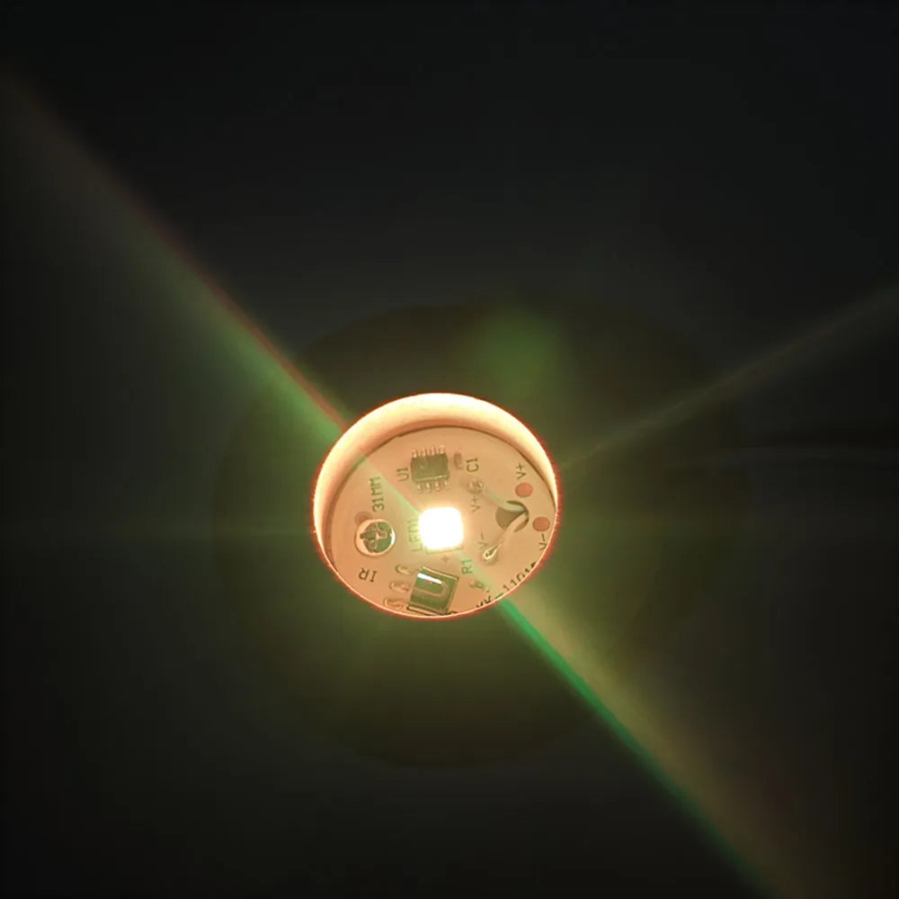 3D Crystal Ball Night Light – USB Powered Lamp With Remote Control & Wooden Base - ZOOMNSTORE