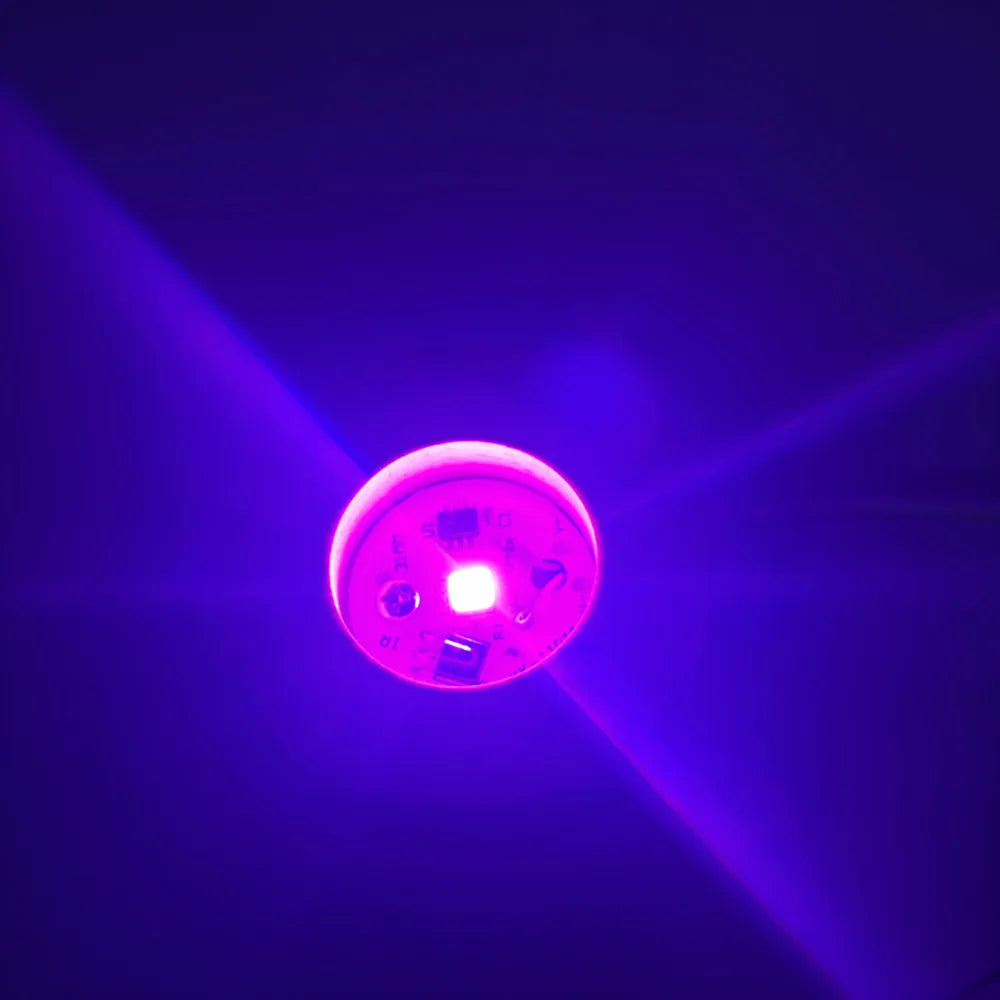 3D Crystal Ball Night Light – USB Powered Lamp With Remote Control & Wooden Base - ZOOMNSTORE