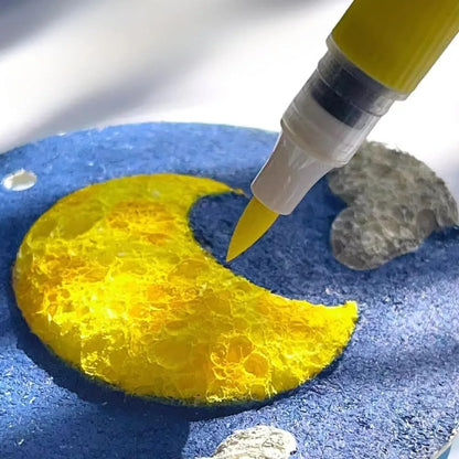 3D Drawing Magic Canvas Set - 30Pcs Kids Painting Paper with Water Brush - ZOOMNSTORE