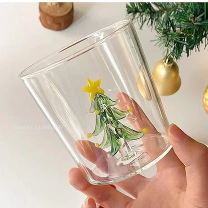 3D Glass Cup - Handmade Bubble Mug With Animal & Plant Shapes | Eco-Friendly Drinkware Gift - ZOOMNSTORE