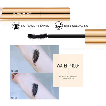3D Lengthening Mascara - Long-Wearing Black Eyelash Brush - ZOOMNSTORE