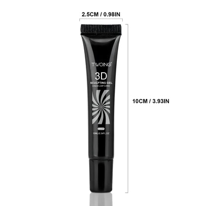 3D Nail Art Gel - Waterproof Sculpting Gel 10ml for Creative DIY Designs & Intricate Shapes - ZOOMNSTORE