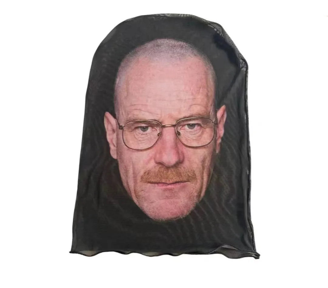 3D Printed Mask Elastic Mesh Full Face Mask for Men Women Cosplay Headwear Novelty Supplies Tricky Hood Party Cosplay Props - ZOOMNSTORE