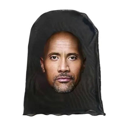 3D Printed Mask Elastic Mesh Full Face Mask for Men Women Cosplay Headwear Novelty Supplies Tricky Hood Party Cosplay Props - ZOOMNSTORE